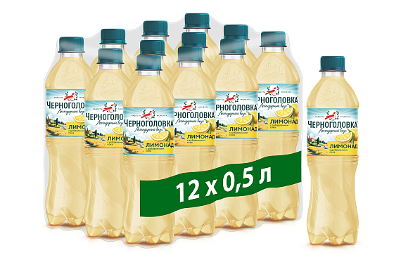 Напиток газированный ЧЕРНОГОЛОВКА ЛИМОНАД 500мл 