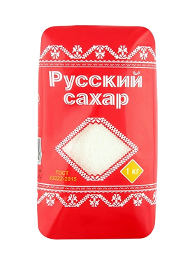 САХАР РУССКИЙ ПЕСОК 1 КГ