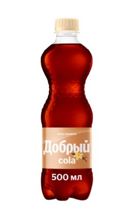 Напиток газированный ДОБРЫЙ КОЛА ВАНИЛЬ 500мл