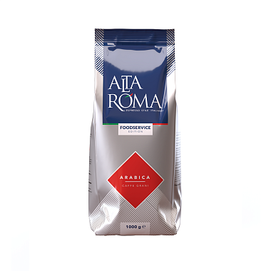 Кофе зерновой АЛМАФУД ALTA ROMA ARABICA 1кг
