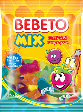 Мармелад жевательный БЕБЕТО МИКС 70гр