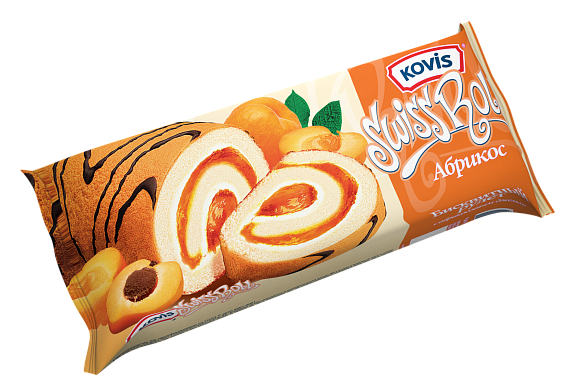 Рулет KOVIS АБРИКОС 175гр