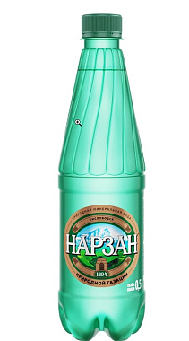Вода природной газации НАРЗАН ПЭТ 500мл