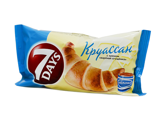 Круассаны 7 ДЭЙС СГУЩЕНКА 65гр