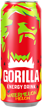 Напиток энергетический GORILLA АРБУЗ ДЫНЯ 450мл