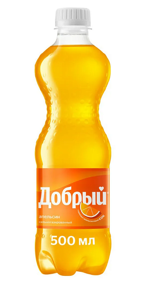 Напиток газированный ДОБРЫЙ АПЕЛЬСИН 500мл
