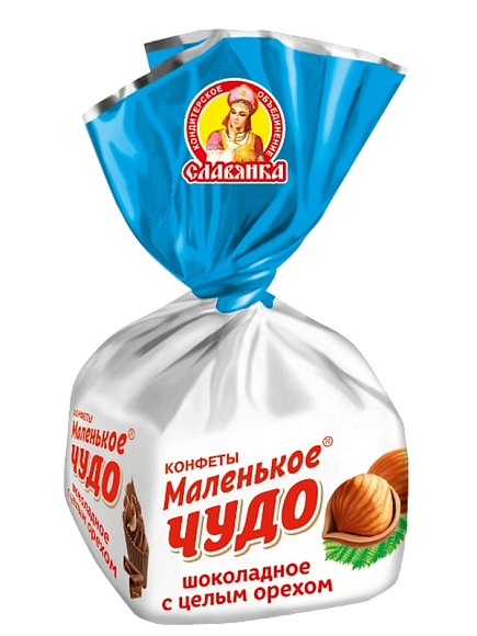 Конфеты вафельные глазированные МАЛЕНЬКОЕ ЧУДО ШОКОЛАДНОЕ 4кг