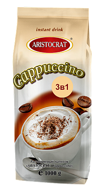 Напиток кофейный АРИСТОКРАТ КАПУЧИНО 3 В 1 1кг