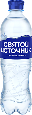 Вода газированная СВЯТОЙ ИСТОЧНИК 500мл