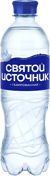 Вода газированная СВЯТОЙ ИСТОЧНИК 500мл