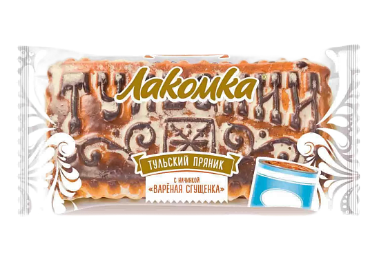 Пряники ТУЛЬСКИЕ ЛАКОМКА ВАРЕНАЯ СГУЩЕНКА 130гр