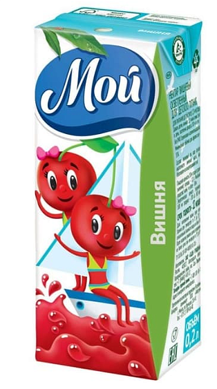 Нектар МОЙ ВИШНЯ 200мл