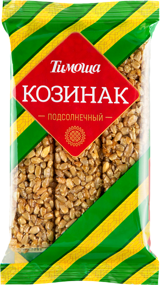 Козинак плитка ТИМОША ПОДСОЛНЕЧНЫЙ 150гр, 24шт/уп