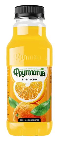 Напиток негазированный ФРУТМОТИВ АПЕЛЬСИН 500мл
