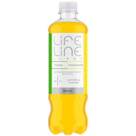 Напиток витаминизированный негаз. LIFELINE ГУАВА и МАРАКУЙЯ 500мл