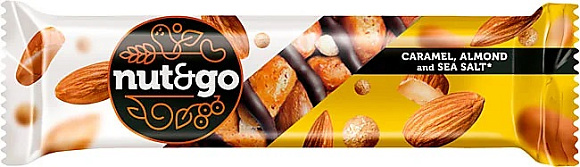 Батончик злаковый «NUTNGO» МИНДАЛЬ 34гр