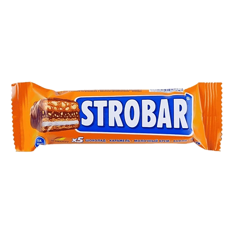 Батончик шоколадный с орехами STROBAR 40гр