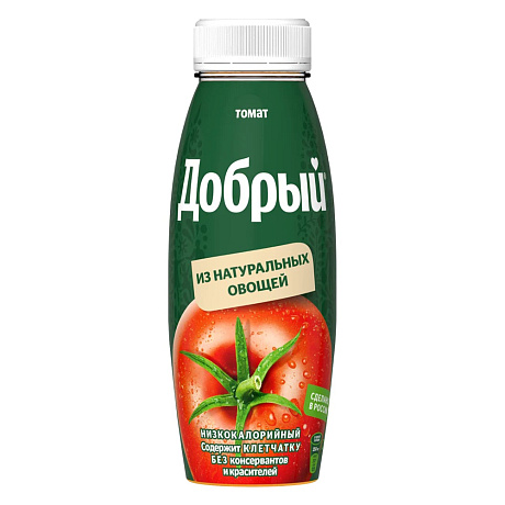 Сок ДОБРЫЙ ТОМАТ 300мл ПЭТ