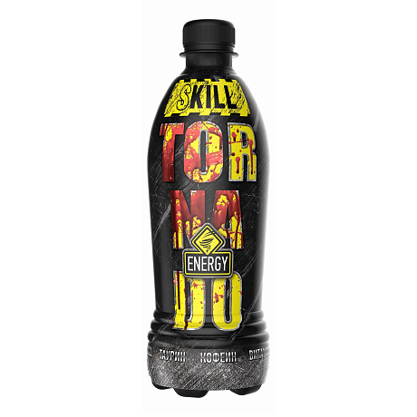 Напиток энергетический ТОРНАДО СКИЛЛ ПЭТ 473мл