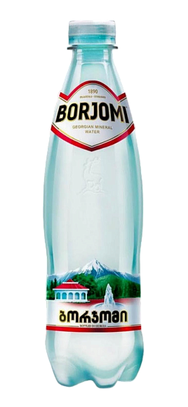 Вода газированная БОРЖОМИ ПЭТ 500мл