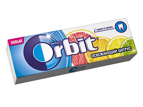 Резинка жевательная ОРБИТ ОСВЕЖАЮЩИЙ ЦИТРУС 13,6гр