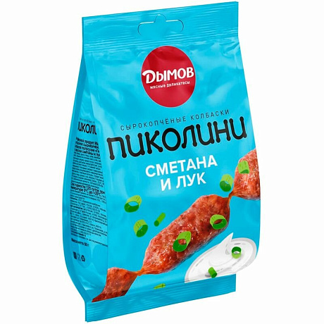 Колбаски ПИКОЛИНИ СМЕТАНА И ЛУК 50гр