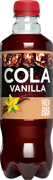 Напиток газированный ФРЕШ БАР КОЛА ВАНИЛЬ 480мл
