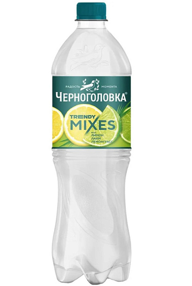 Напиток газированный ЧЕРНОГОЛОВКА ЛИМОН-ЛАЙМ-ЛЕМОНГРАСС ПЭТ 500мл 