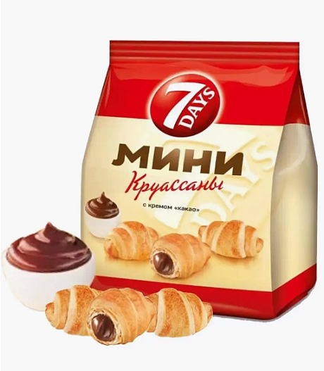 Круассаны 7 ДЭЙС КАКАО 105гр