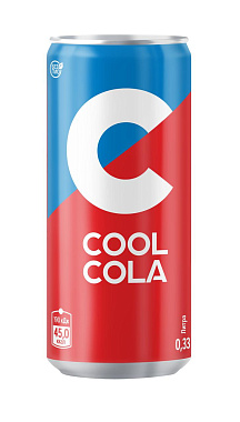 Напиток газированный КУЛ КОЛА 330мл