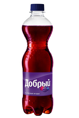 Напиток газированный ДОБРЫЙ ЛЕСНЫЕ ЯГОДЫ 500мл