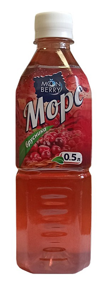 Морс МУНБЕРРИ БРУСНИКА 10% 500мл 