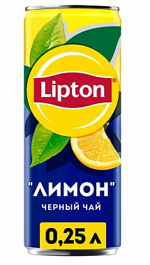 Чай холодный ЛИПТОН ЛИМОН 250мл