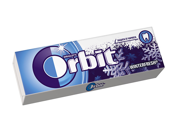 Резинка жевательная ОРБИТ WINTERFRESH 13,6гр