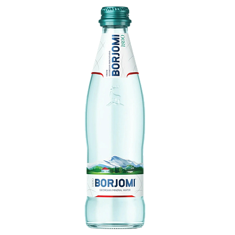 Вода газированная БОРЖОМИ 500мл СТЕКЛО 12шт/уп  [100]