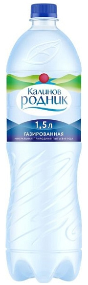 Вода газированная КАЛИНОВ РОДНИК 1,5л