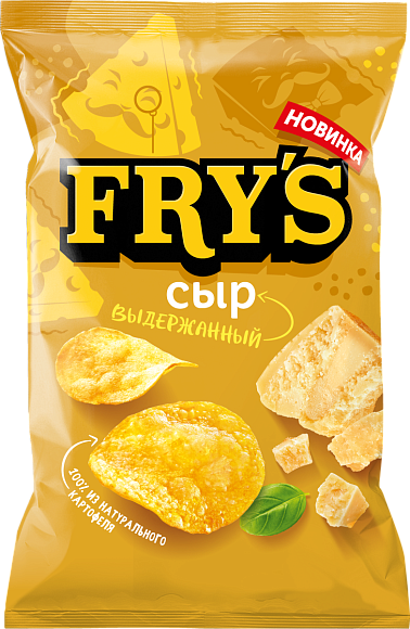 Чипсы картофельные FRY’S ВЫДЕРЖАННЫЙ СЫР 35гр
