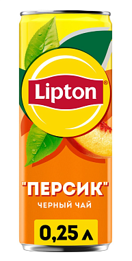 Чай холодный ЛИПТОН ПЕРСИК 250мл