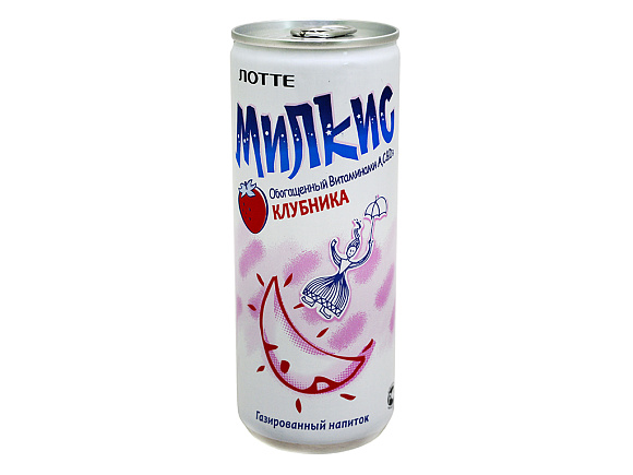 Напиток МИЛКИС СО ВКУСОМ КЛУБНИКИ 250мл