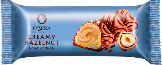 Батончик OZERA сливочно-ореховый 23гр 24шт\уп [6]