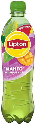 Чай холодный ЛИПТОН ЗЕЛЕНЫЙ МАНГО 500мл
