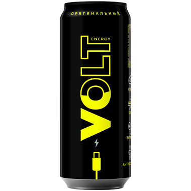 Напиток энергетический VOLT ENERGY ОРИГИНАЛЬНЫЙ 450мл