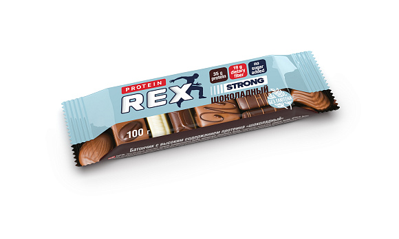 Батончик протеиновый PROTEINREX 35% ШОКОЛАД 100г 