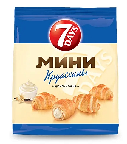 Круассаны 7 ДЭЙС ВАНИЛЬ 105гр