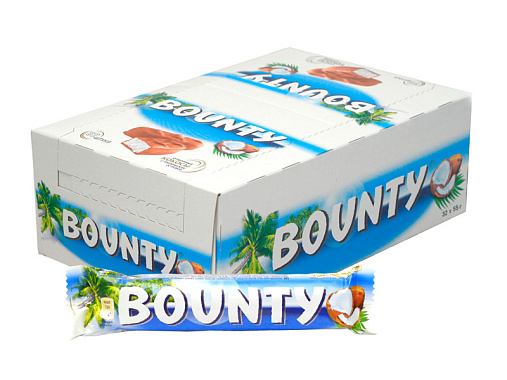 Батончик шоколадный БАУНТИ 55гр