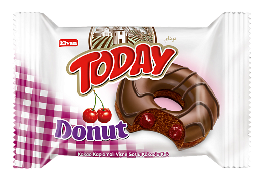 Пирожное ДОНАТ TODAY ВИШНЯ 40гр