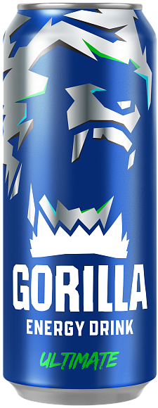 Напиток энергетический GORILLA УЛЬТИМЭЙТ 450мл