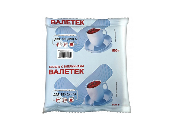 Кисель ВАЛЕТЕК ВИШНЯ 500гр