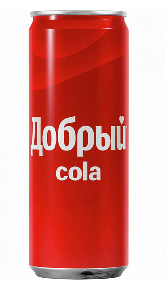 Напиток газированный ДОБРЫЙ КОЛА 330мл