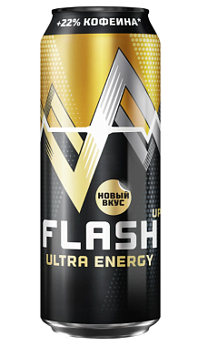 Напиток энергетический ФЛЕШ ЭНЕРГИЯ УЛЬТРА ЭНЕРДЖИ 450мл